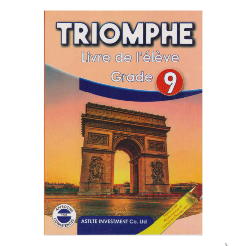 Triomphe Livre de l'élève Grade 9